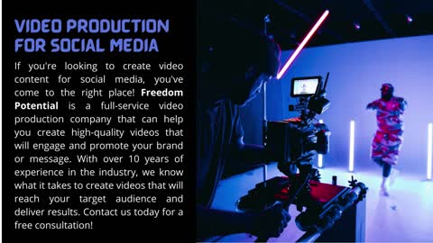 Video Production for Social Media