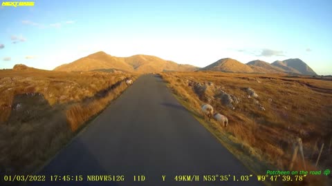 Early Spring Driving In Connemara Ireland