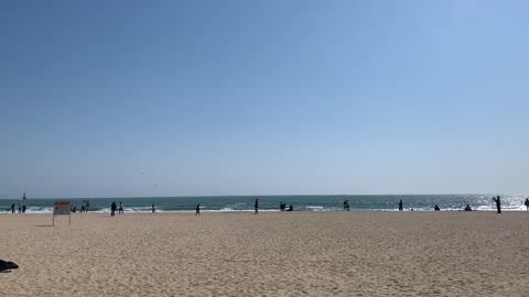 Haeundae beach, Busan, Korea