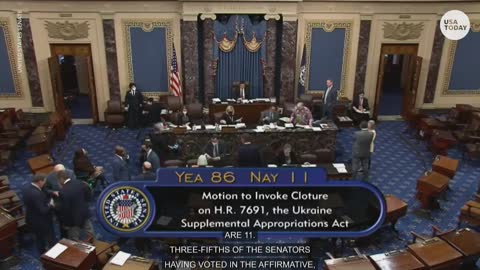 Senate approves $40 billion in weapons, food aid to Ukraine | USA TODAY