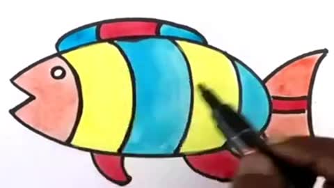 How to draw a Fish