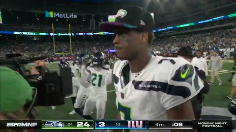 Seattle Seahawks vs. New York Giants | 2023 Week 4 Game Highlights.