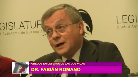 TLV1 Credos en defensa de las dos vidas Dr Fabián Romano 1080p 30fps H264 128kbit AAC