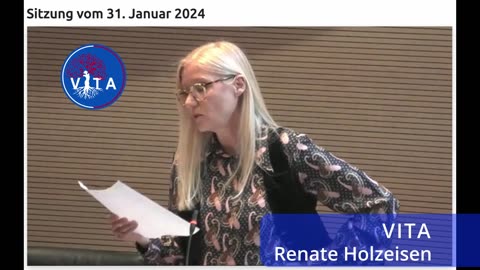 Renate Holzeisen, VITA "Siete solo propaganda"