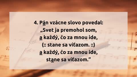 Pán vzácne slovo povedal