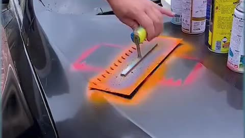 Car paint design