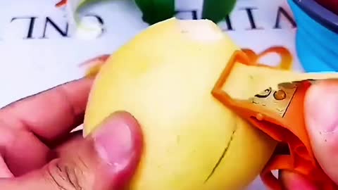 Amazing fruit cutting machine