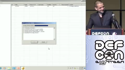 DEF CON 18 - Barnaby Jack - Jackpotting Automated Teller Machines Redux