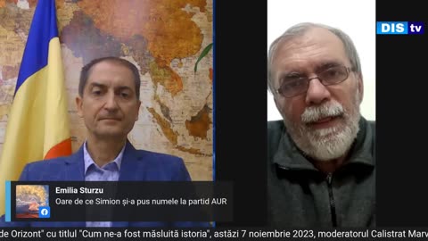 2023/11/07-DIStv Dincolo de orizont - cu Ioan Roșca | Cum ne-a fost măsluită istoria