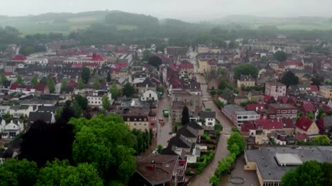 Floods deluge parts of western Europe