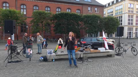 Greifswald - Eröffnung der Versammiung durch Andreas 05-09-2022