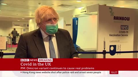 “90% in the hospital are not boosted” PM Boris Johnson is an idiot