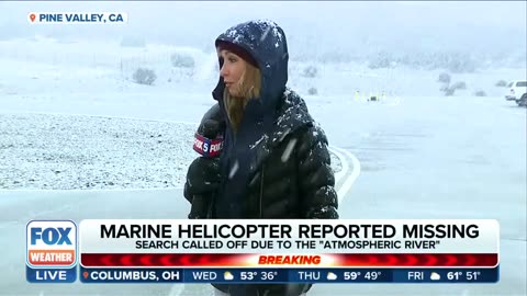 Marines Missing Amid Atmospheric River Storm After Chopper Never Makes It To San Diego Base