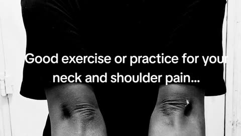 How to care for your neck and shoulders...