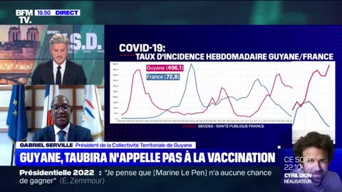 "Je n'ai pas été élu pour ça", a clamé Gabriel Serville