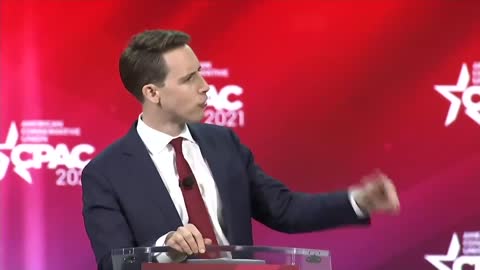 Josh Hawley's FANTASTIC speech at CPAC