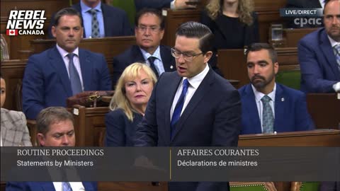 FULL: Pierre Poilievre gives statement during Parliament's first sitting day