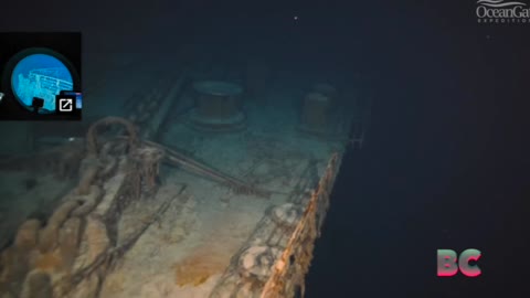 8K footage of Titanic shows new details that could help identify the ship's rate of decay