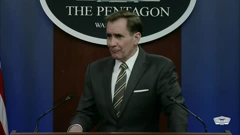 Pentagon Holds Press Briefing Following 'Diplomatic Boycott' Of Beijing Olympics