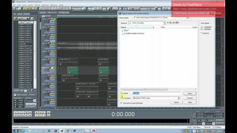 ADOBE AUDITION 1.5 TO FL STUDIO MIXING PROCESS STEP 2