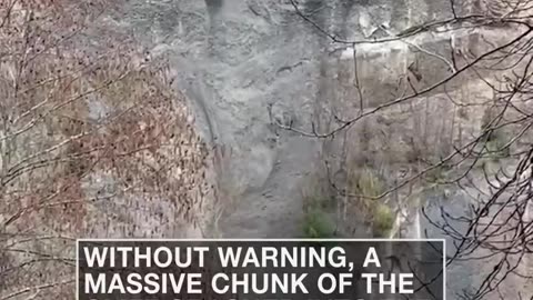 California cliff collapses, and then the video gets even wilder - #shorts #newvideo #subscribe