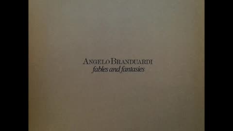 ANGELO BRANDUARDI---FABLES AND FANTASIES