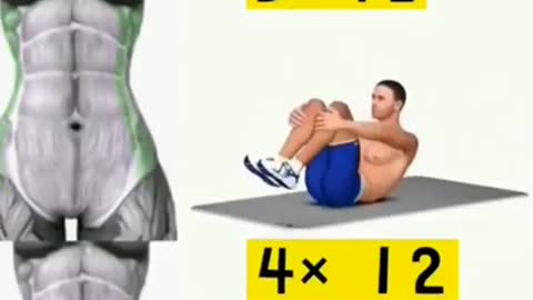 Best Abs Exercises at home #shorts