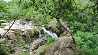 Waterfall in the Lake District.