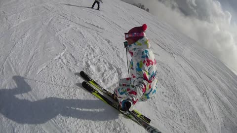 FREE HEEL PORN-TELEMARK SKIING- NTN K2 CHARGERS