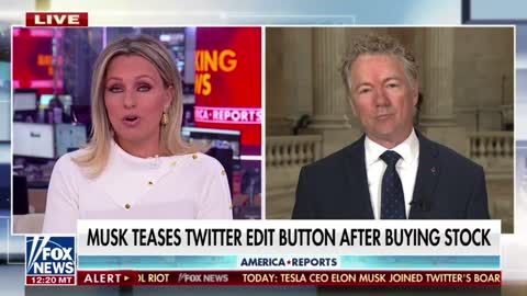 Sen. Rand Paul gives his thoughts on whether Trump might come back to Twitter