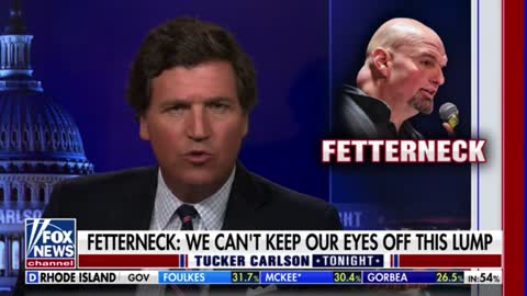 Tucker Carlson on what is beneath John Fetterman's hoodie