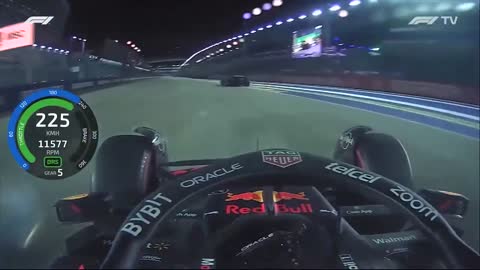 Verstappen vs Vettel Last Lap Overtake Singapore 2022