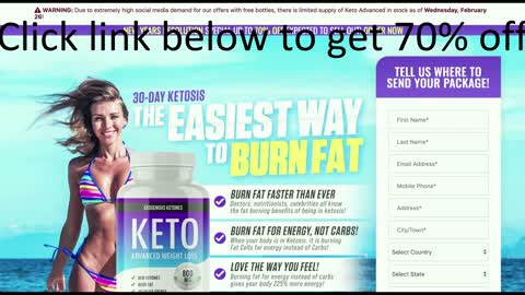 Keto Advanced Review - SCAM OR LEGIT? Shark Tank Keto Pills.