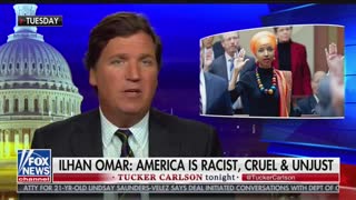 Tucker Carlson counterattacks Omar, Pt. 1