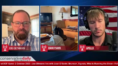 JOE OLTMANN LIVE WITH JUAN O SAVIN | BRUNSON |SIGNALS | WHO IS RUNNING THE SHOW?