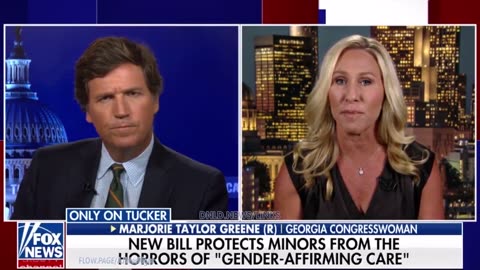 Tucker Carlson & Marjorie Taylor Greene: Arrest Doctors That Sterilize & Mutilate Children - 8/18/22