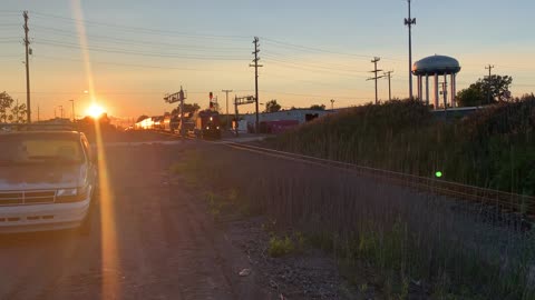 CN Into The Tunnel At Port Huron