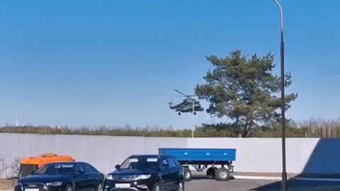 The Ukrainian delegation arrived at the place of negotiations by helicopter