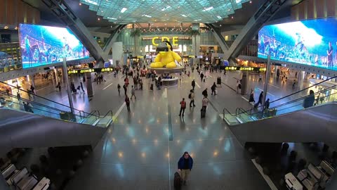 Records Of People passing Inside Big Mall