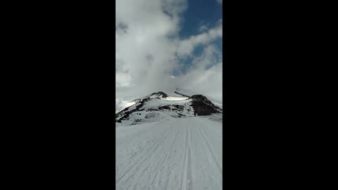 Climbing mount Elbrus