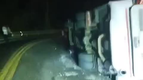 Accidente de tránsito vía a la costa