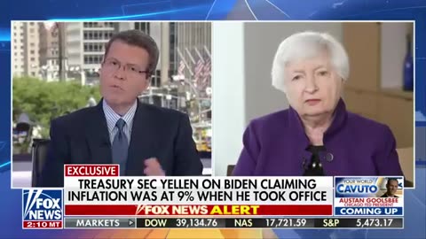 Treasury Secretary Yellen pressed on Biden's inflation claims when he took office Fox News