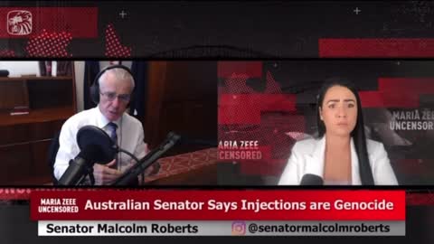 Australian Senator Malcolm Roberts exposes nanotech in the vaccines, declaring this is GENOCIDE.