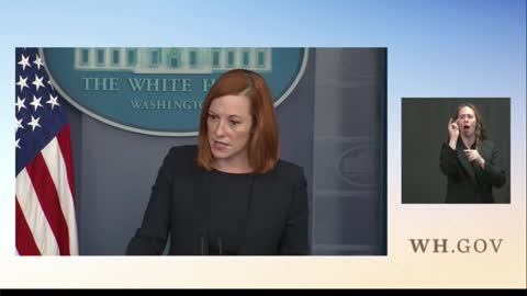 "Self-Identify as American Citizens." -Jen Psaki