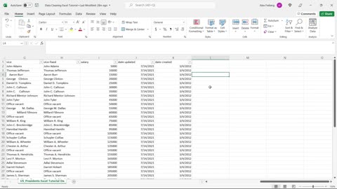 Cleaning Data in Excel _ Excel Tutorials for Beginners