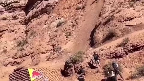 Bicycle jump flight