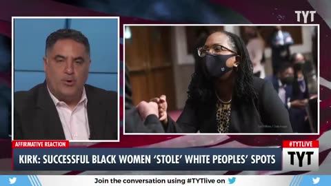 Charlie Kirk Says Prominent Black Women Took White Peoples' Spots