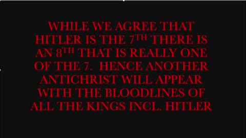 THE HOT SEAT - SURPASSING ALL X-FILES: THE CONCEPTION OF THE ANTICHRIST