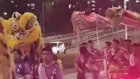 Serangoon Taoist procession has sports cars & LED floats