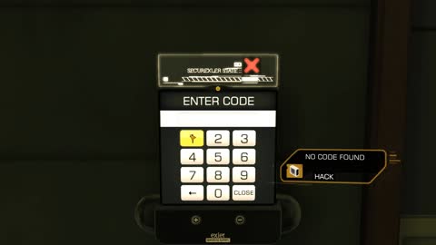 Deus Ex Human Revolution - Hengsha Court Gardens 3rd Floor Roof Access Door Code